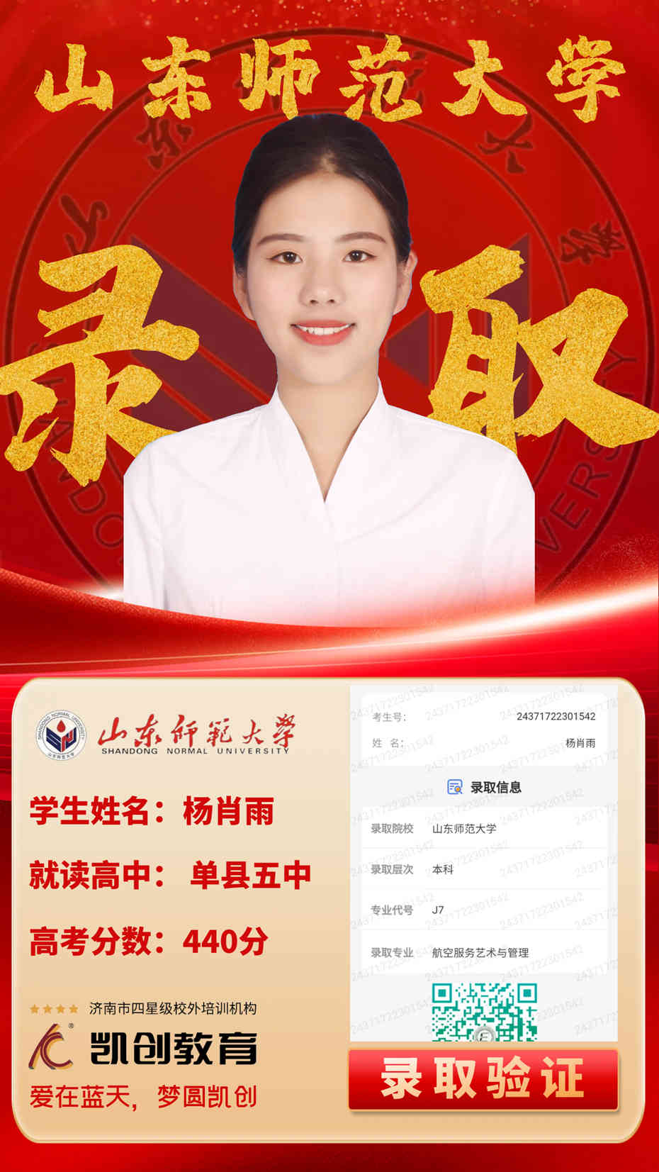 凯创教育2024届本科录取成绩(图17)
